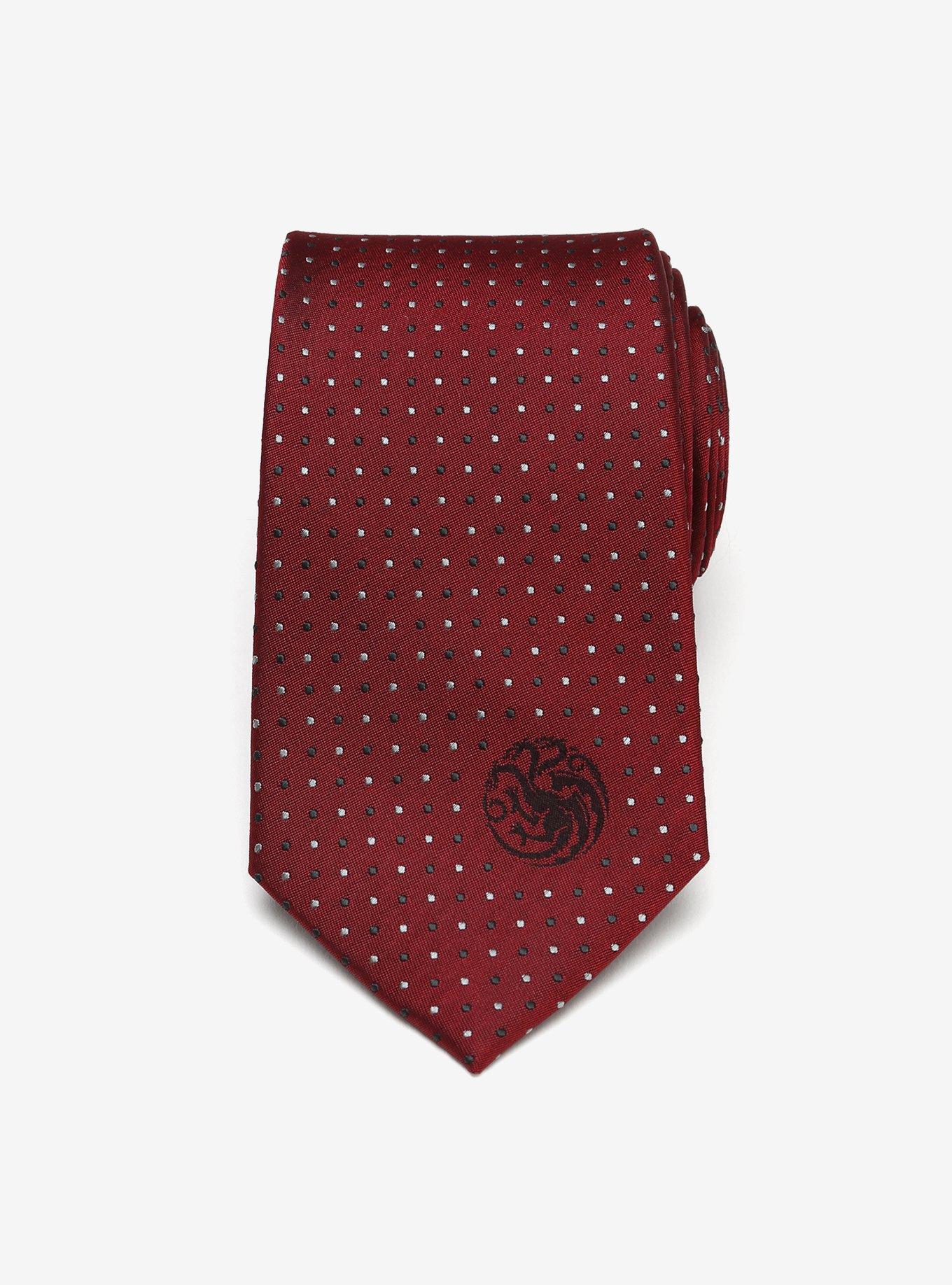 Game Of Thrones Targaryen Dragon Sigil Tie, , alternate