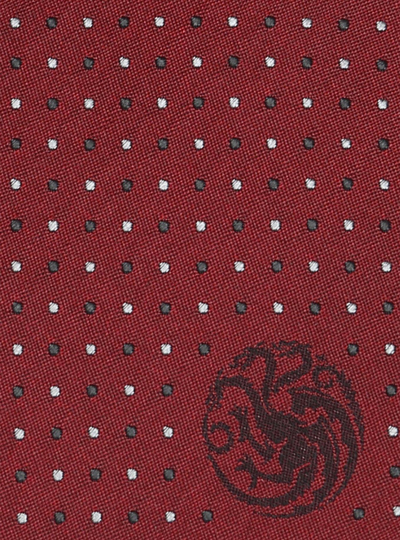 Game Of Thrones Targaryen Dragon Sigil Tie, , alternate