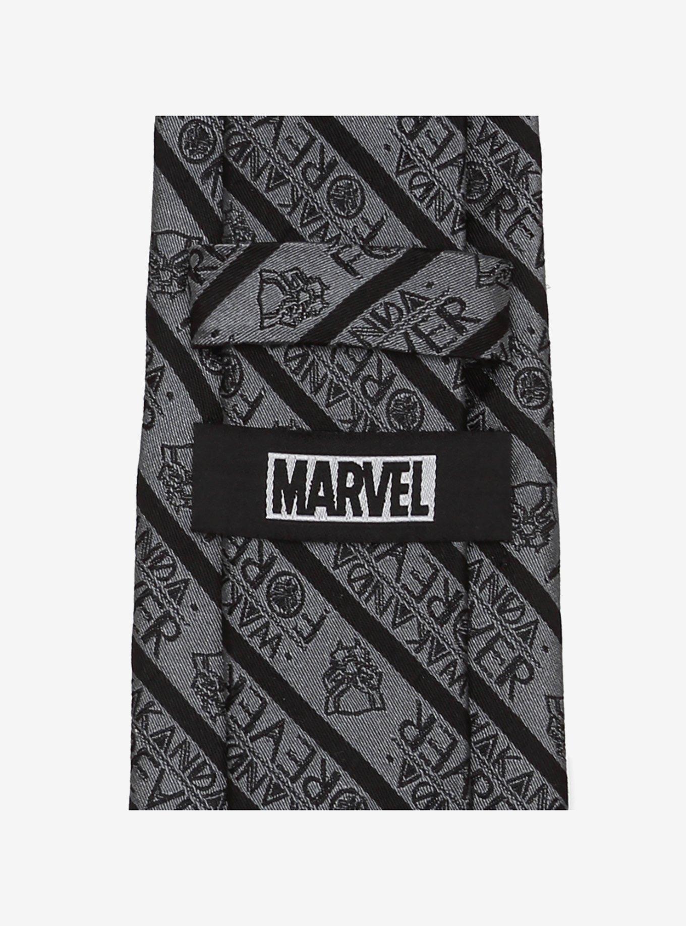 Marvel Black Panther Wakanda Forever Tie, , alternate