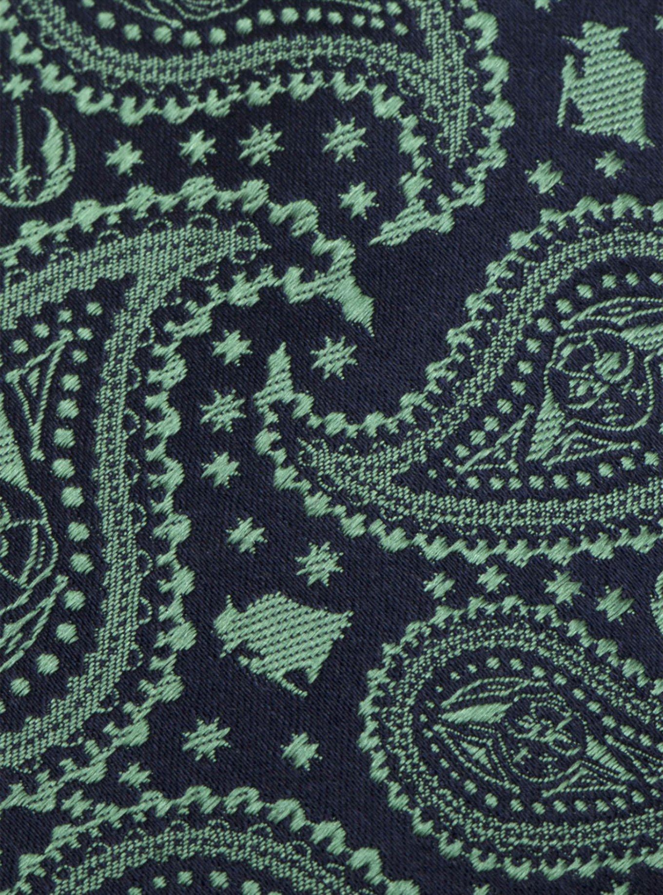 Star Wars Yoda Green Paisley Tie, , alternate