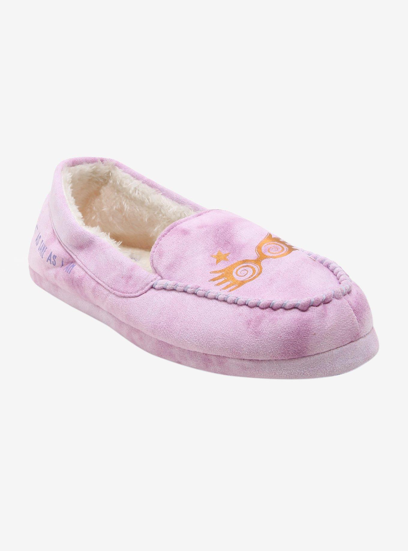 Harry Potter Luna Lovegood Spectrespecs Moccasin Slippers, MULTI, alternate