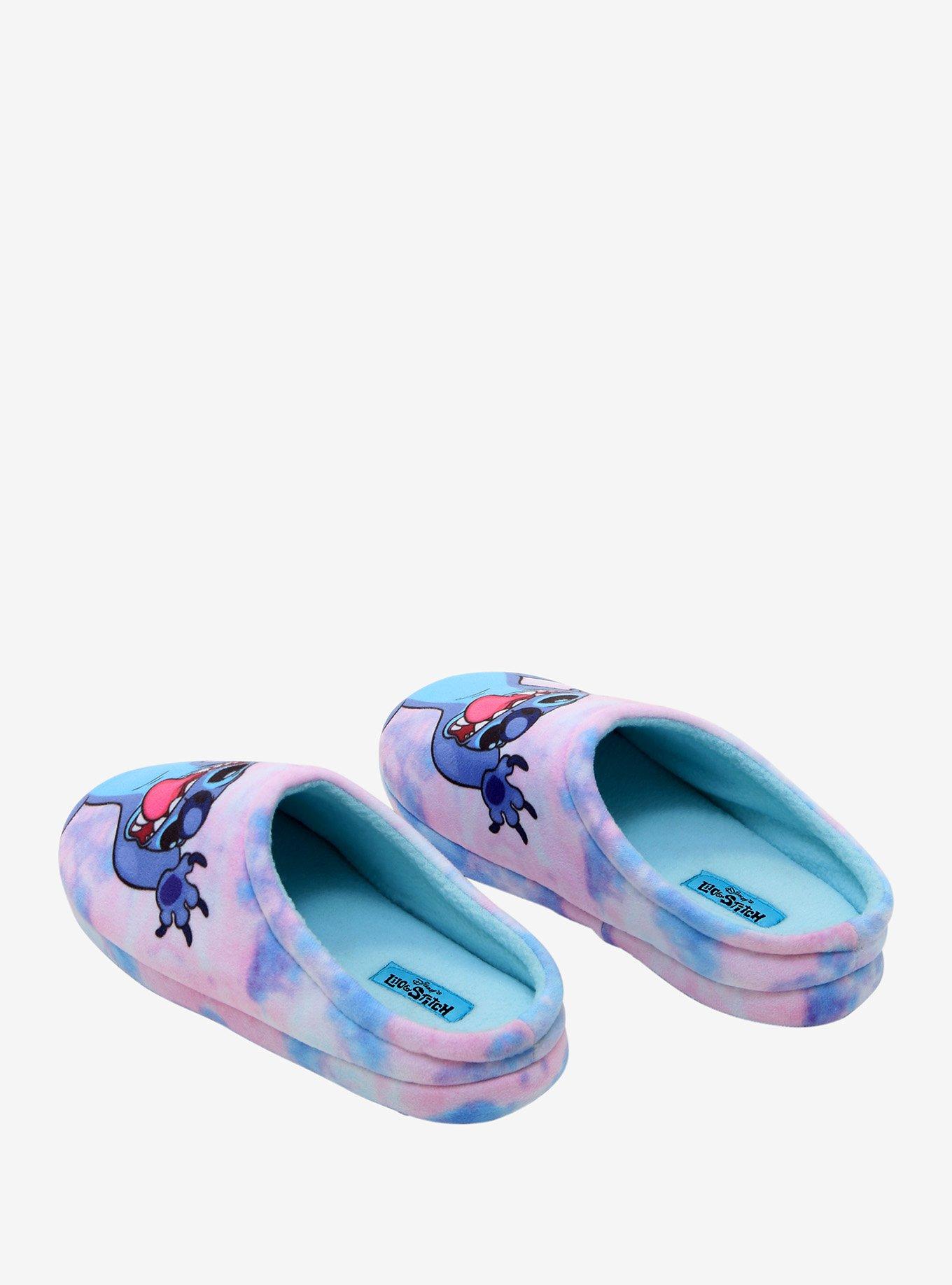 Disney Lilo & Stitch Tie-Dye Stitch Slippers | Hot Topic