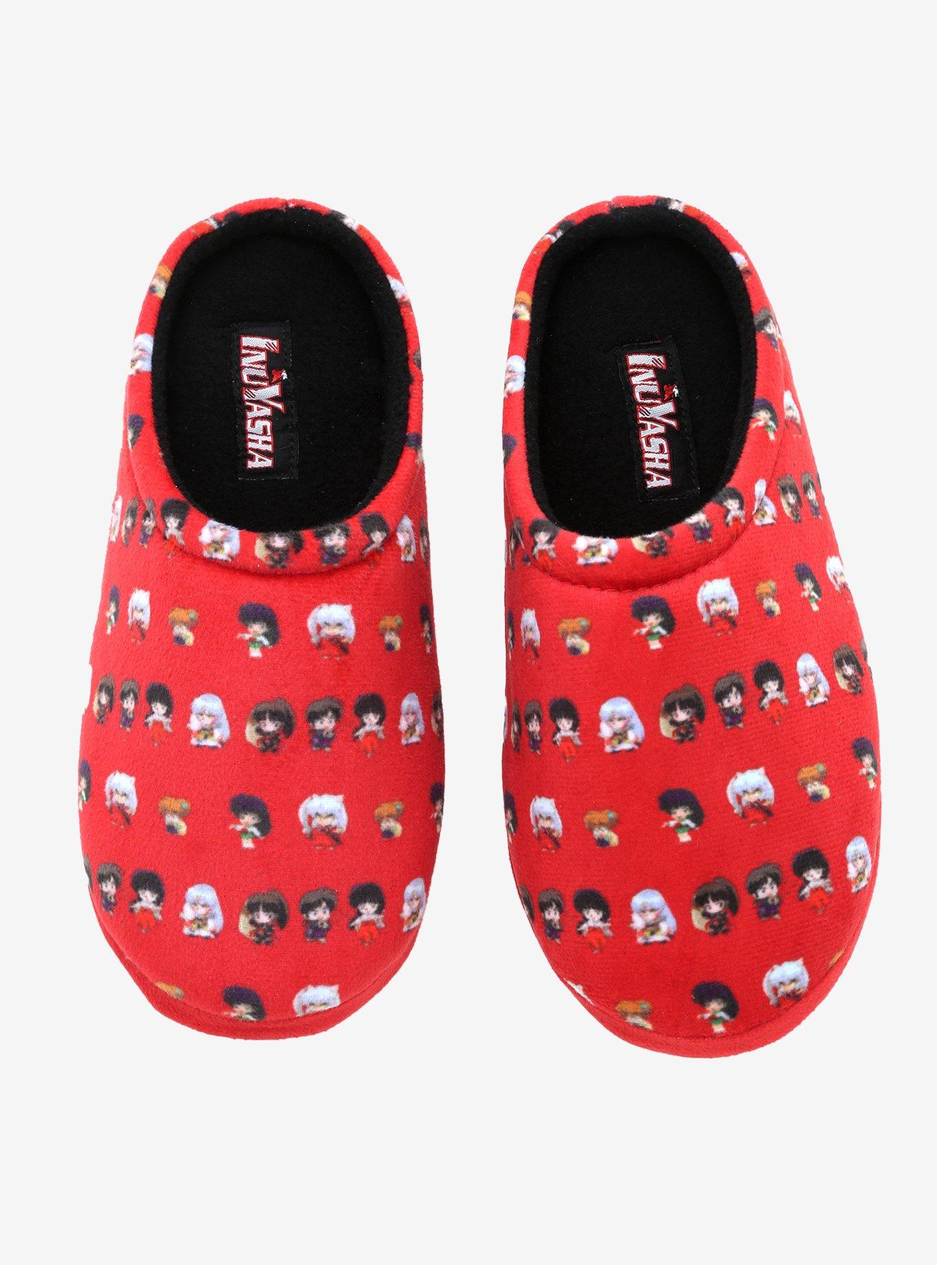 Inuyasha Chibi Character Slippers, MULTI, alternate