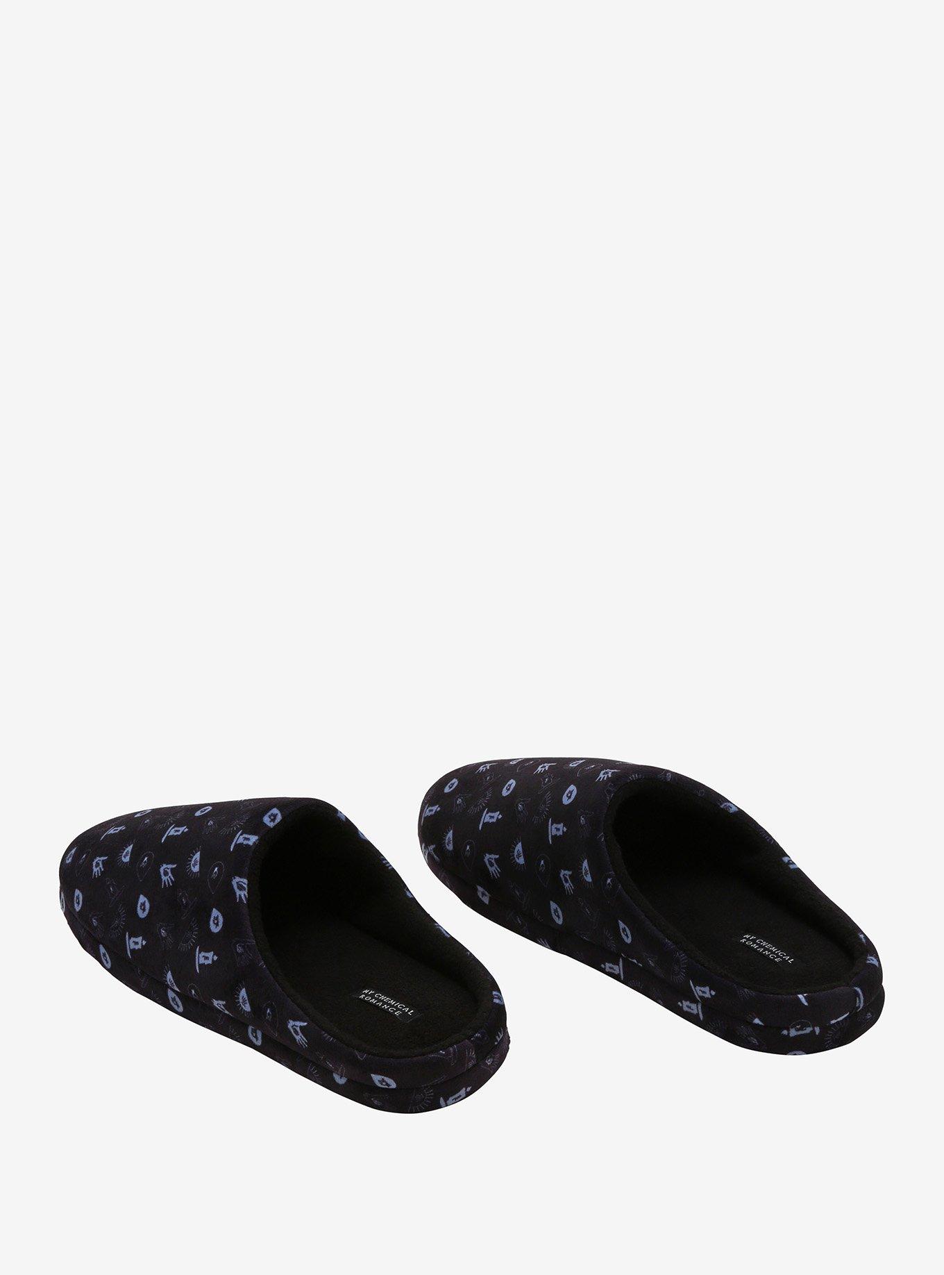 My Chemical Romance Symbols Slippers, MULTI, alternate