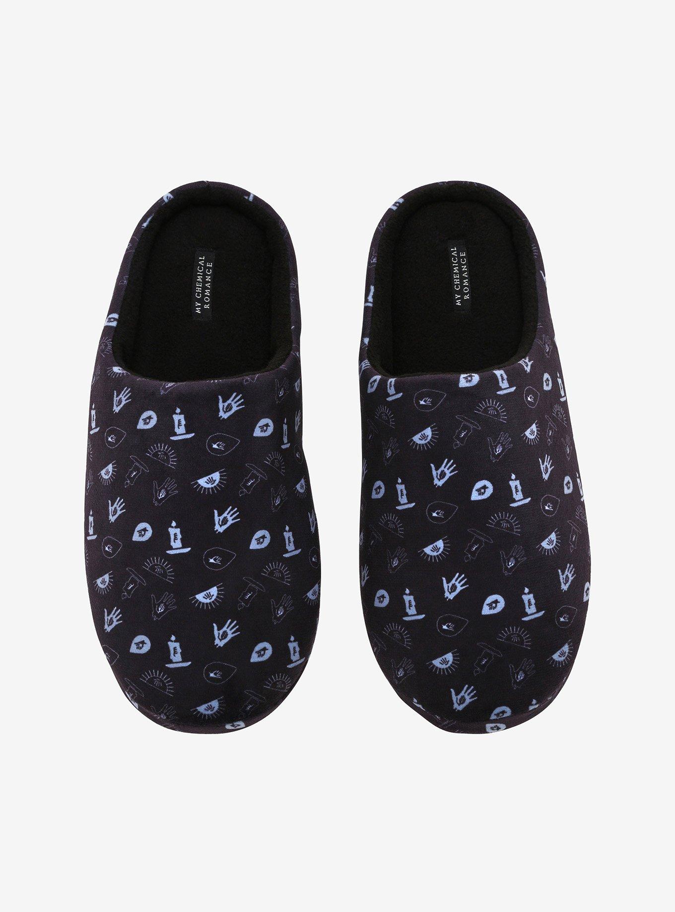 My Chemical Romance Symbols Slippers, MULTI, alternate