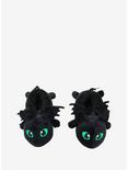 How To Train Your Dragon Toothless Plush Slippers, BLACK, alternate