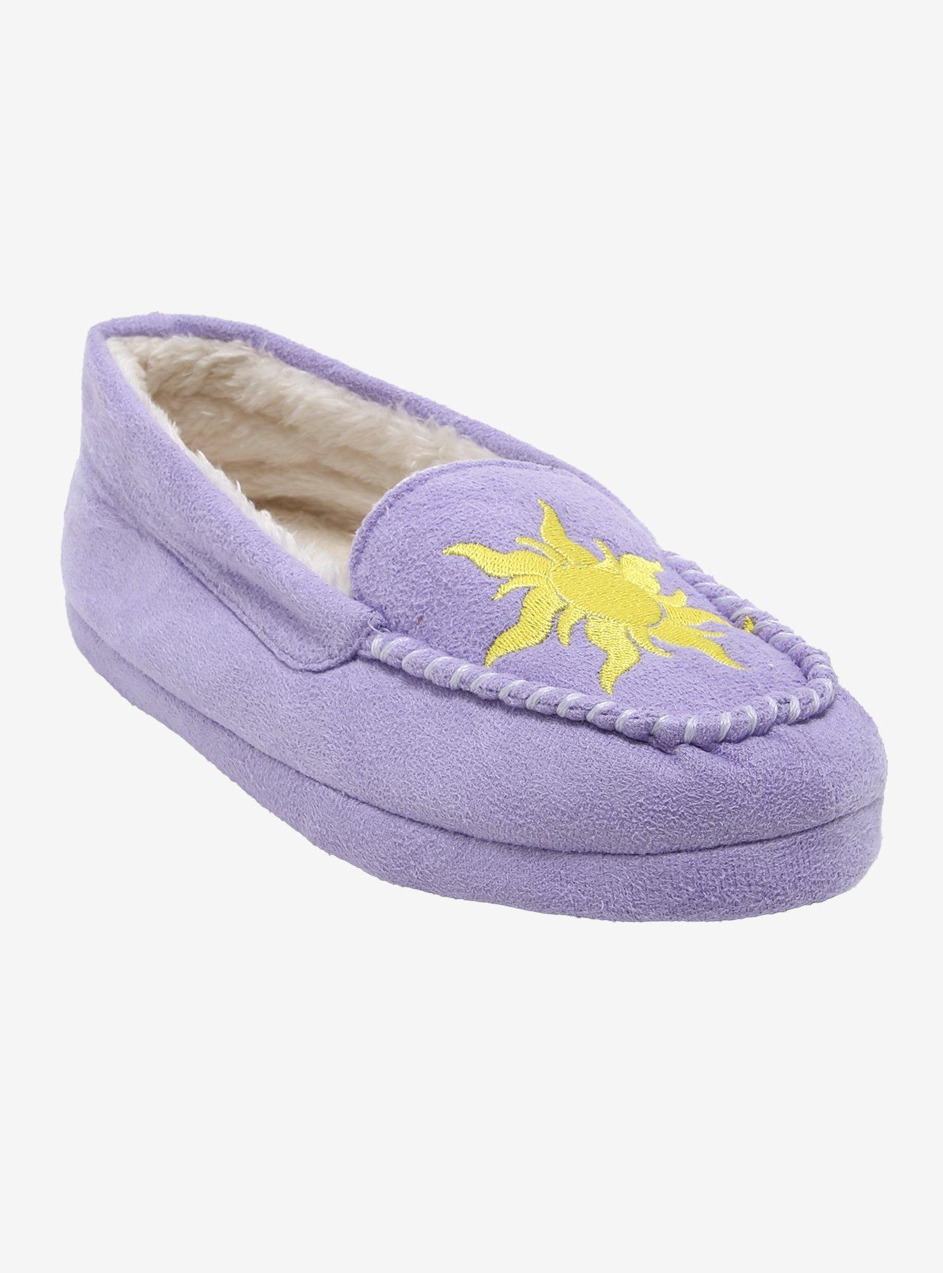 Disney Tangled Sun Emblem Moccasin Slippers, MULTI, alternate