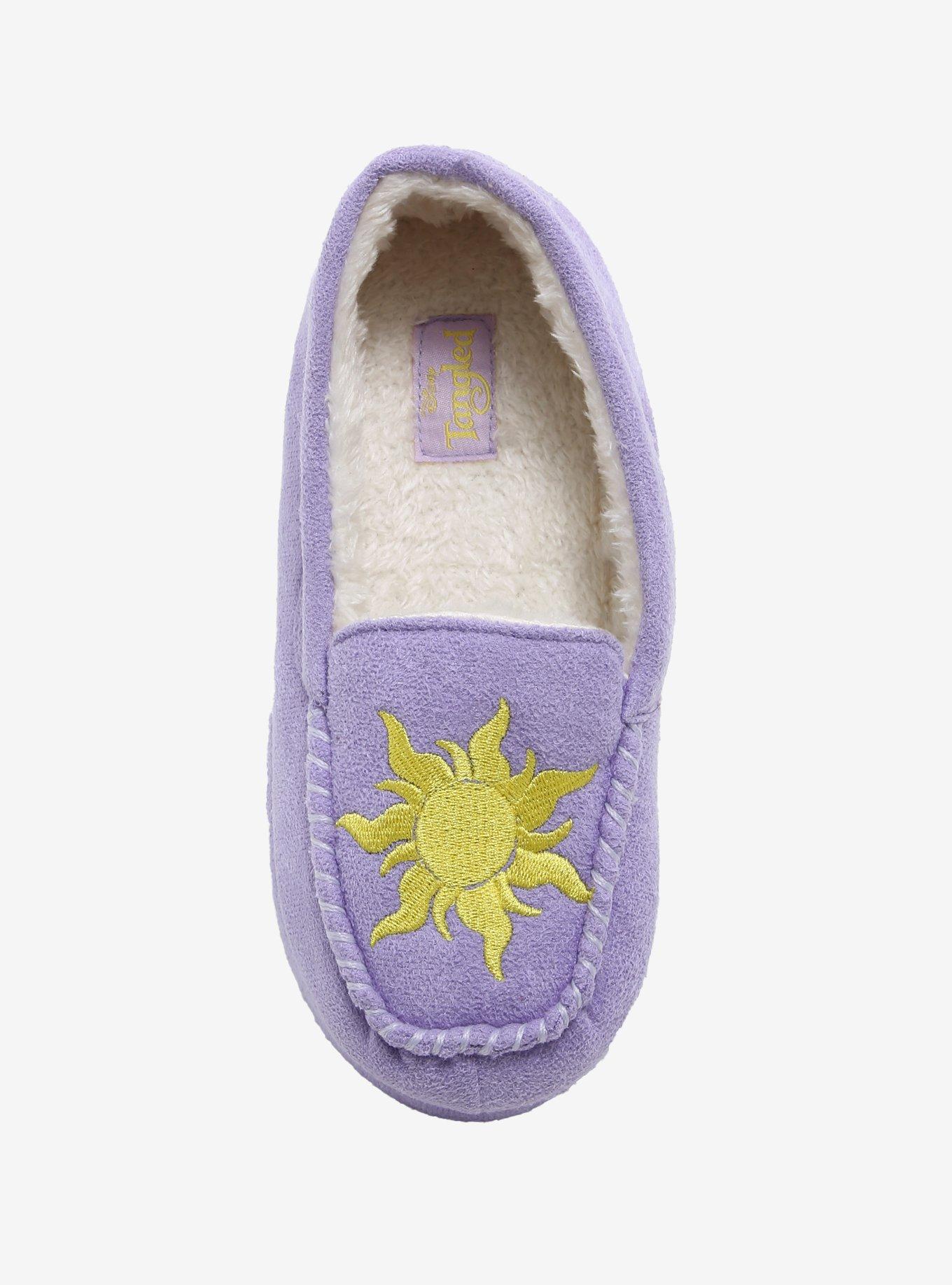 Disney Tangled Sun Emblem Moccasin Slippers, MULTI, alternate