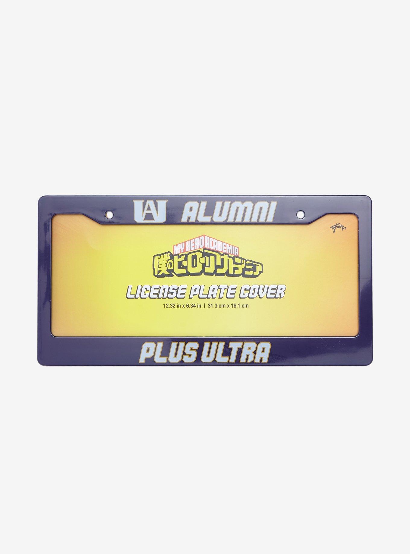 My Hero Academia U.A. High Alumni License Plate Frame - BoxLunch Exclusive, , alternate