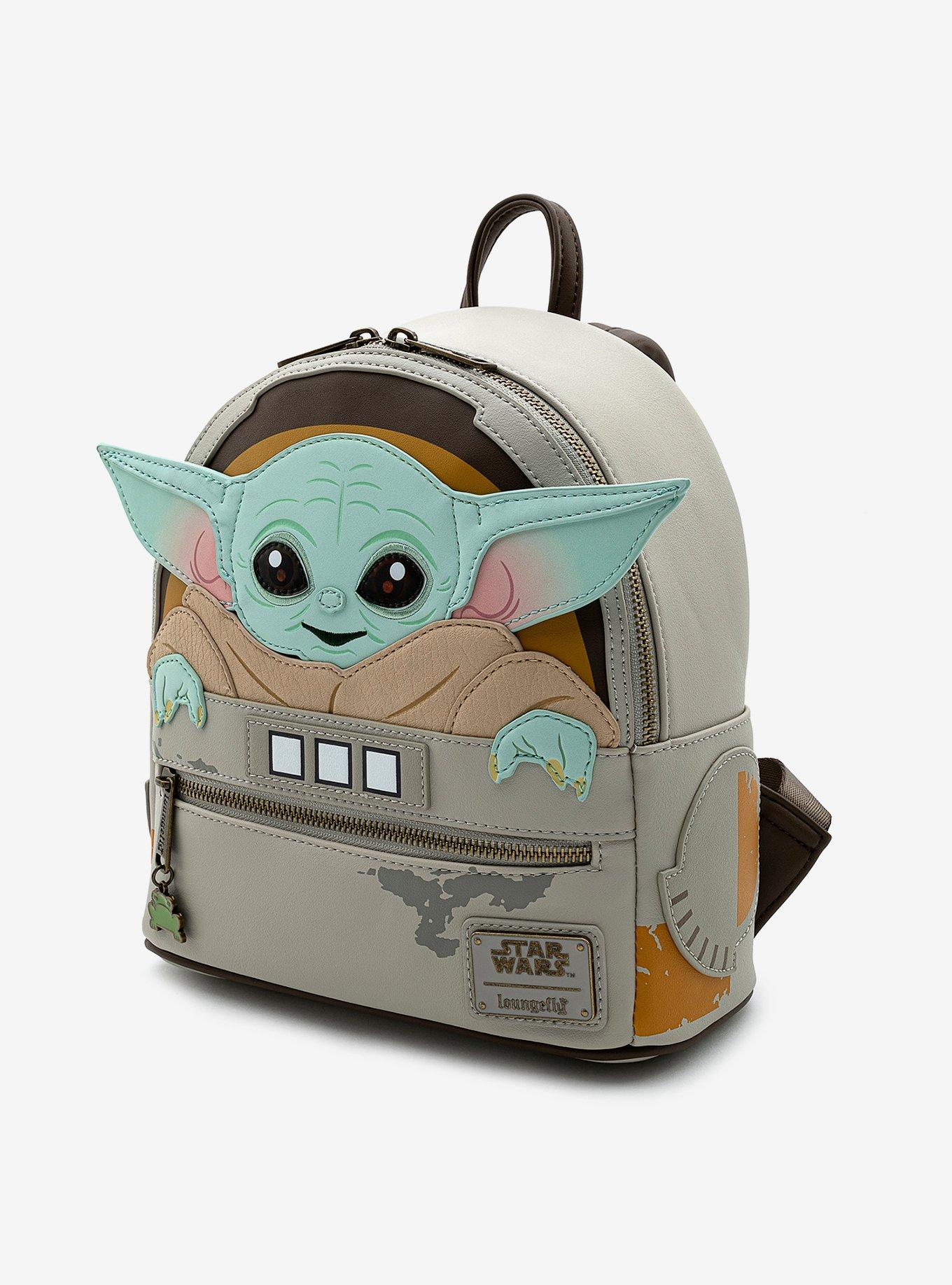 Loungefly Star Wars The Mandalorian The Child In Cradle Mini Backpack, , alternate