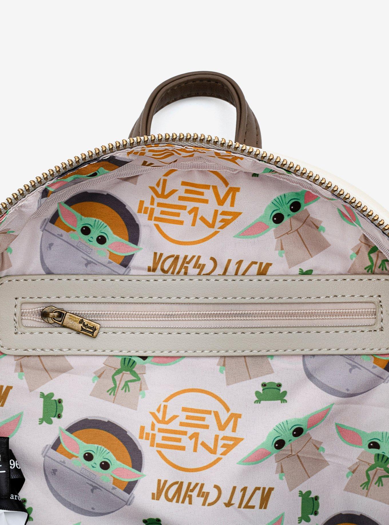 Loungefly Star Wars The Mandalorian The Child In Cradle Mini Backpack, , alternate