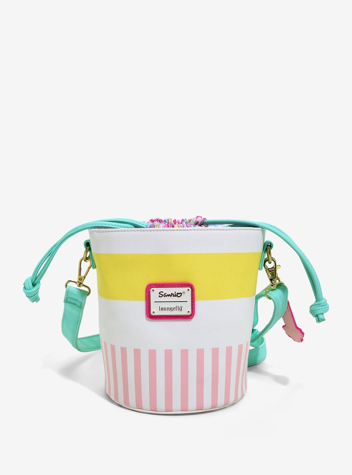 Loungefly Hello Kitty Pastel Bucket Crossbody Bag, , alternate