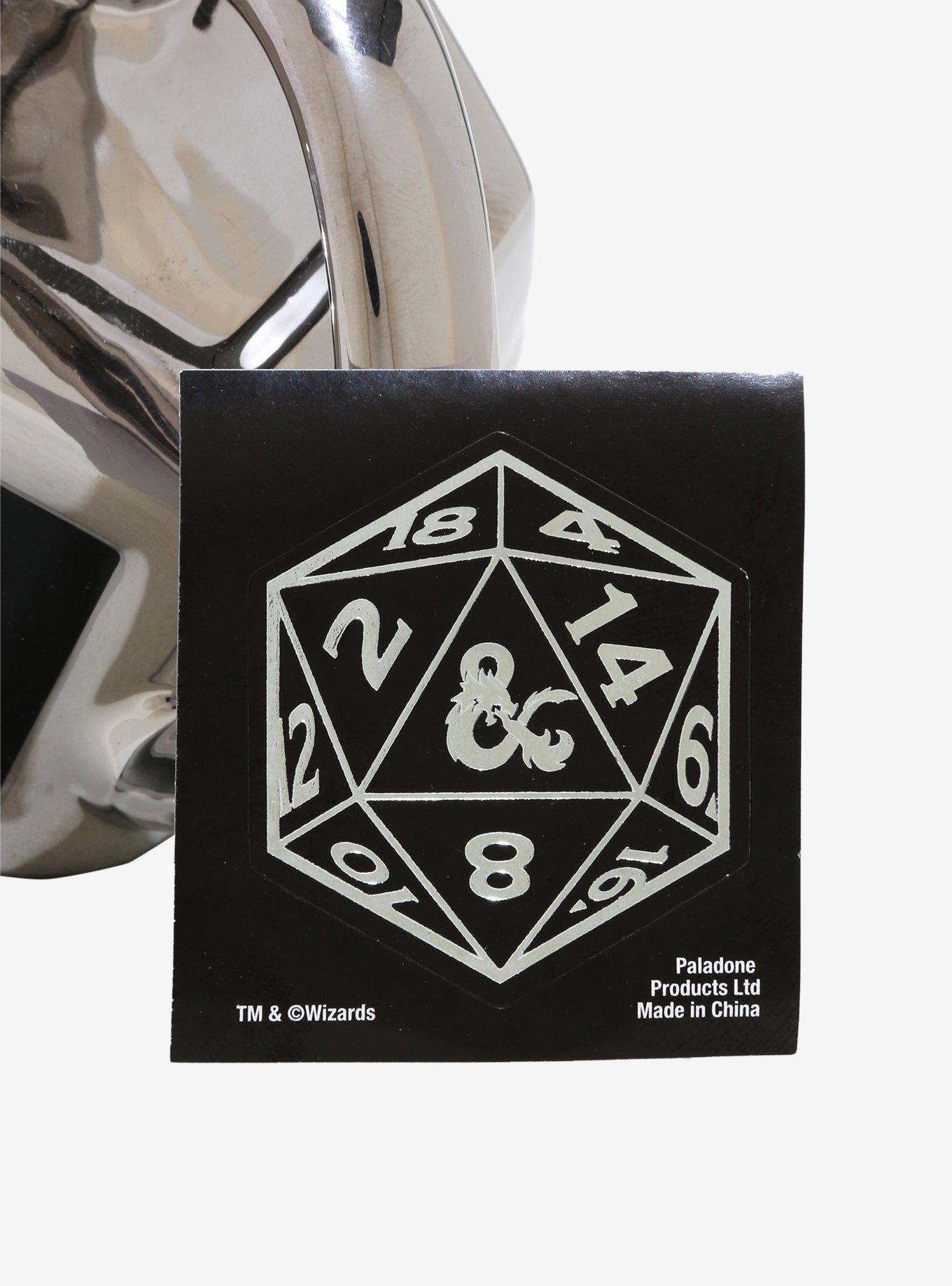 Dungeons & Dragons Silver D12 Figural Mug, , alternate