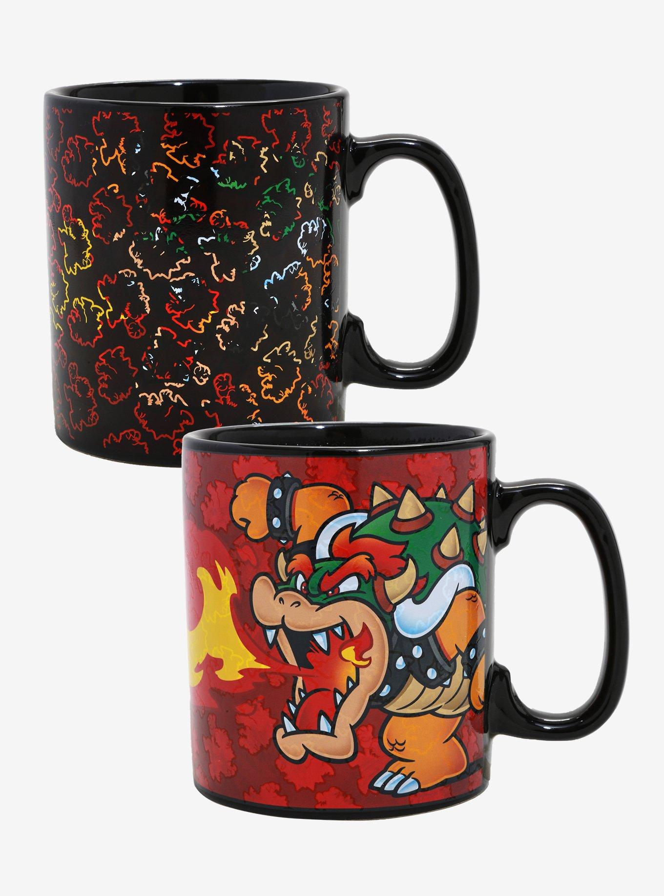 Super Mario Bros. Bowser Heat Reveal Mug, , alternate