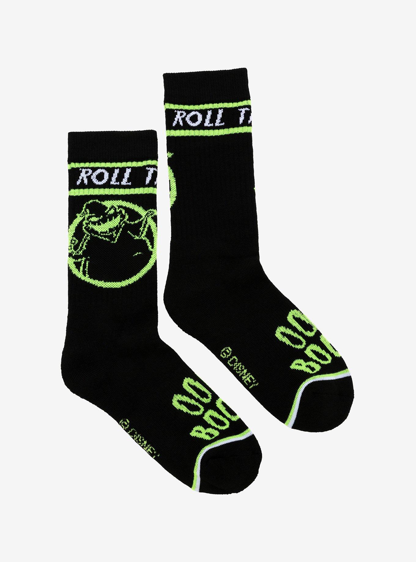 The Nightmare Before Christmas Oogie Boogie Dice Crew Socks, , alternate