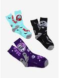 The Nightmare Before Christmas Coffin Crew Socks Gift Set, , alternate