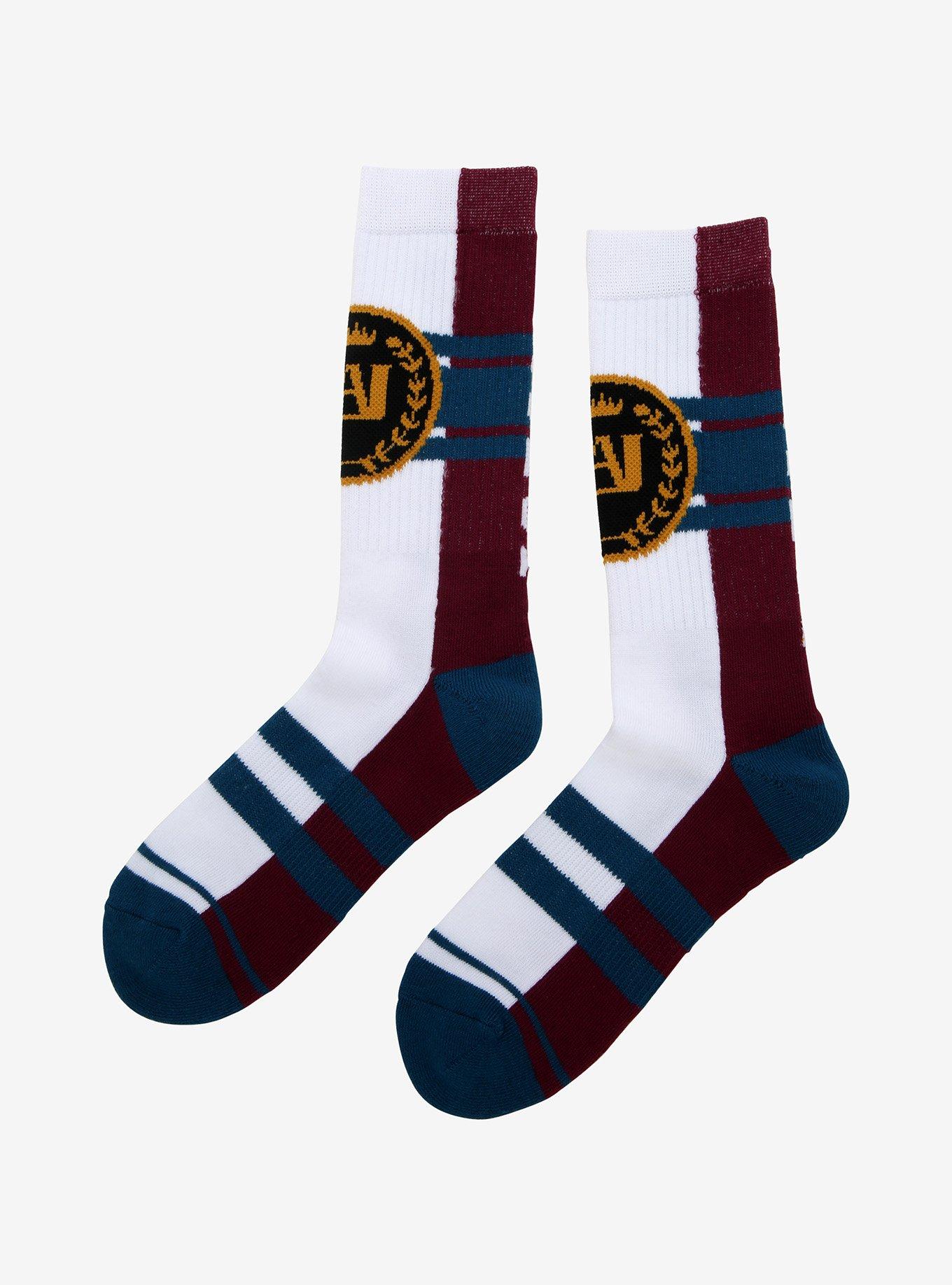 My Hero Academia Todoroki U.A. High Crew Socks, , alternate