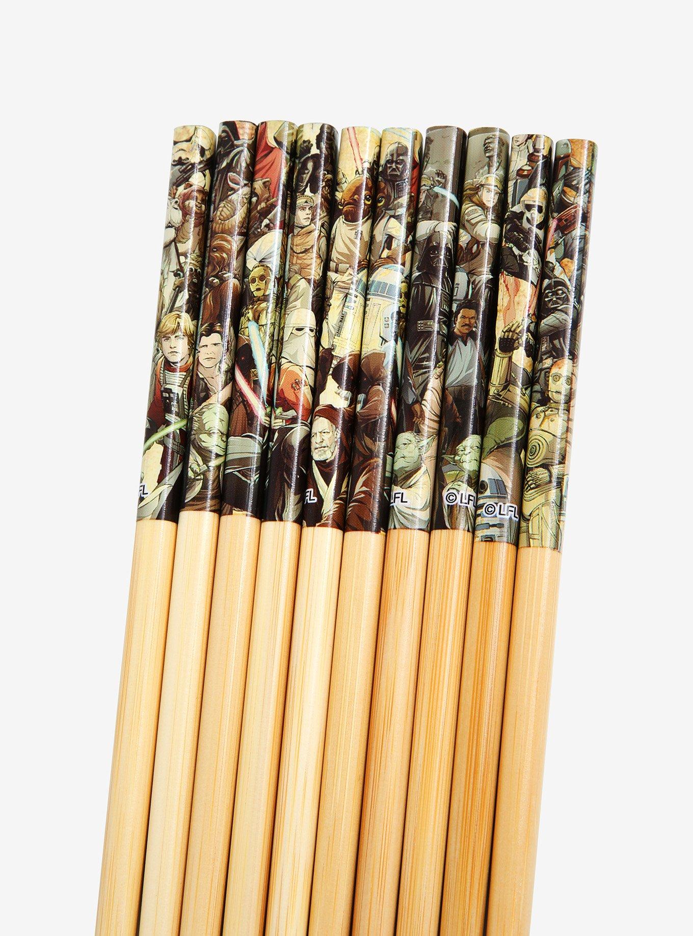 Star Wars Character Collage Chopstick Set, , alternate