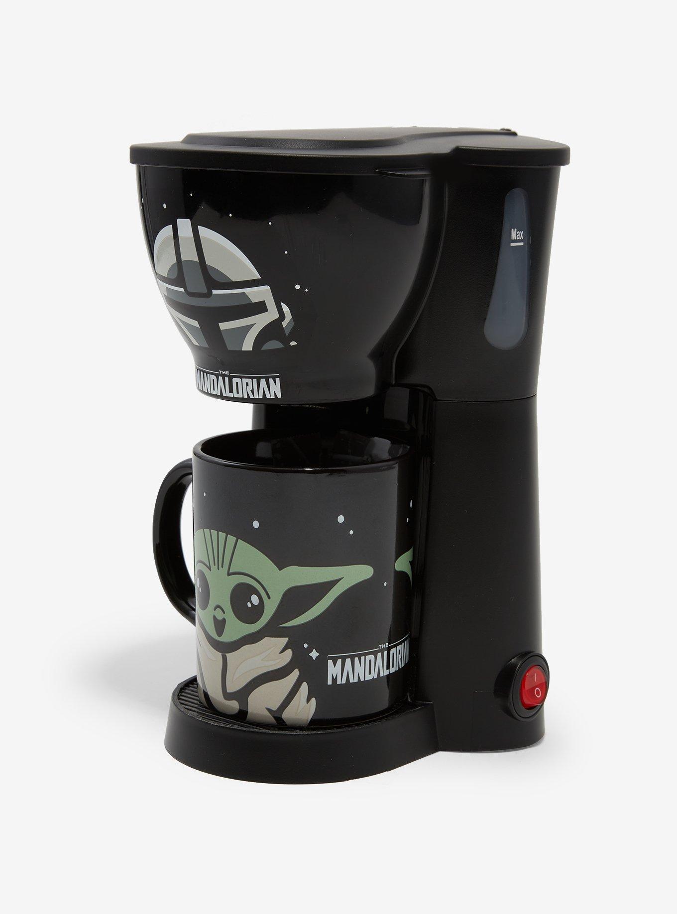 Star Wars The Mandalorian The Child & Mandalorian 1-Cup Coffee Maker with Mug, , alternate