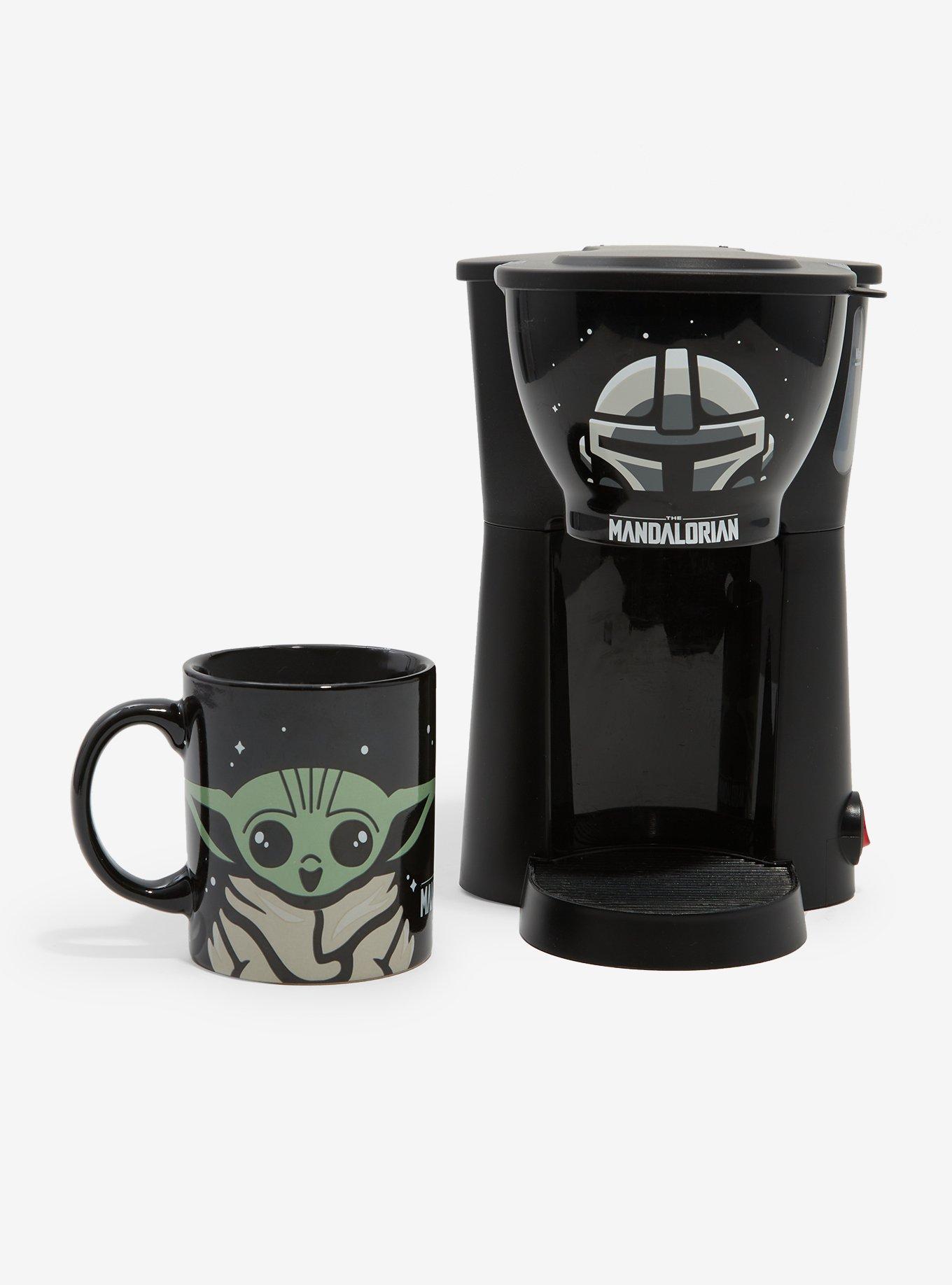 Star Wars The Mandalorian The Child & Mandalorian 1-Cup Coffee Maker with Mug, , alternate