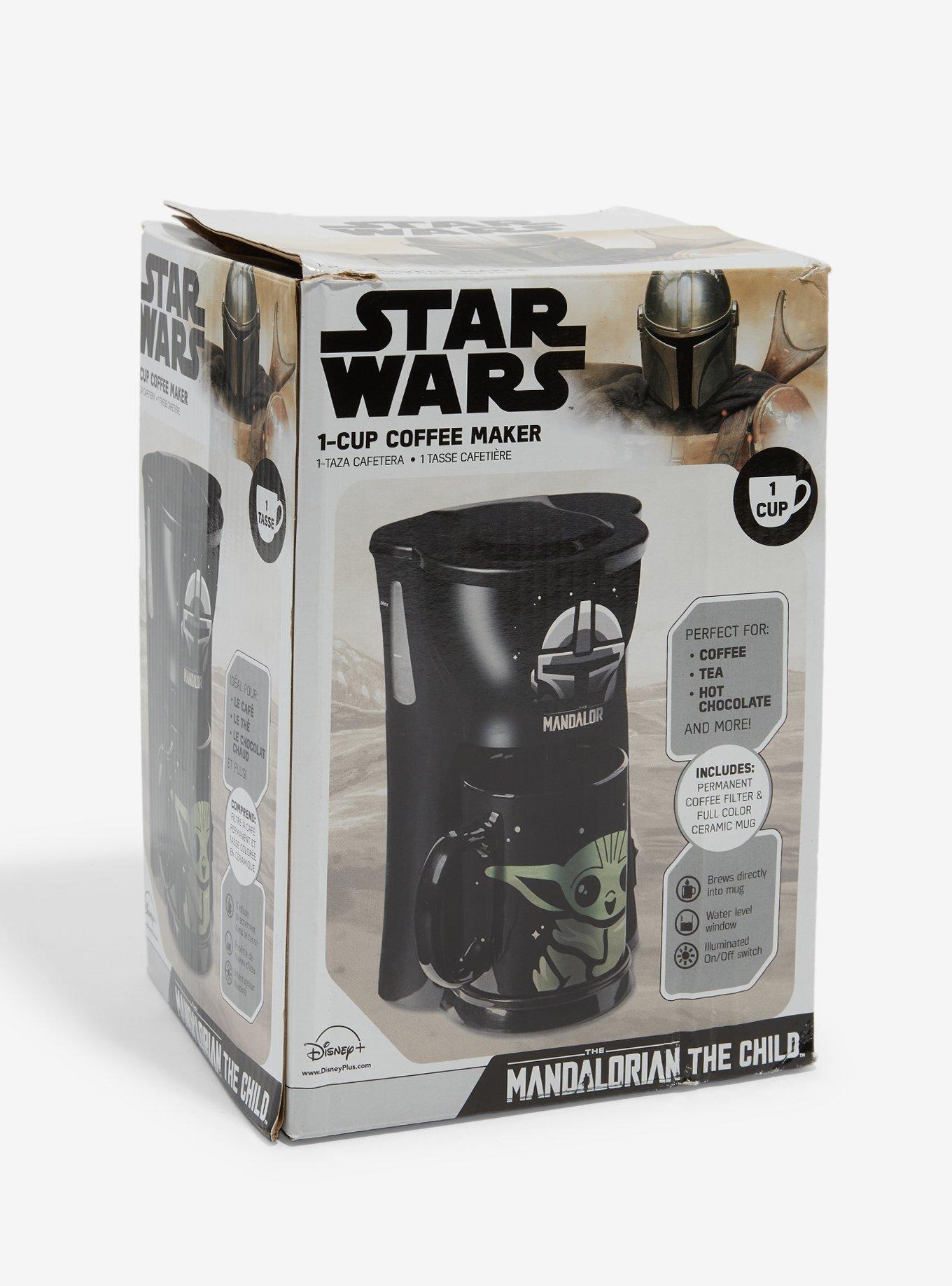 Star Wars The Mandalorian The Child & Mandalorian 1-Cup Coffee Maker with Mug, , alternate