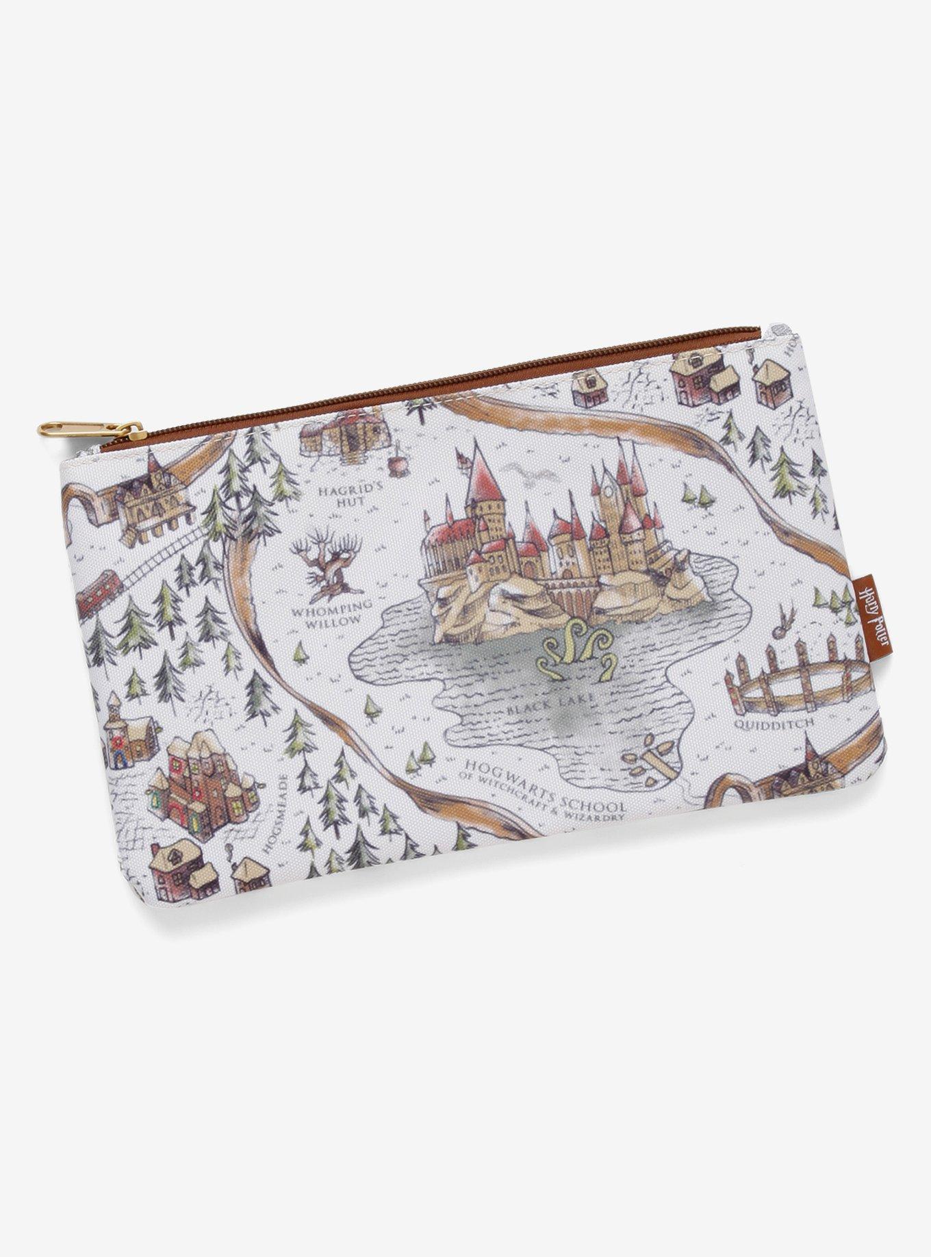 Harry Potter Hogwarts Map Makeup Bag, , alternate