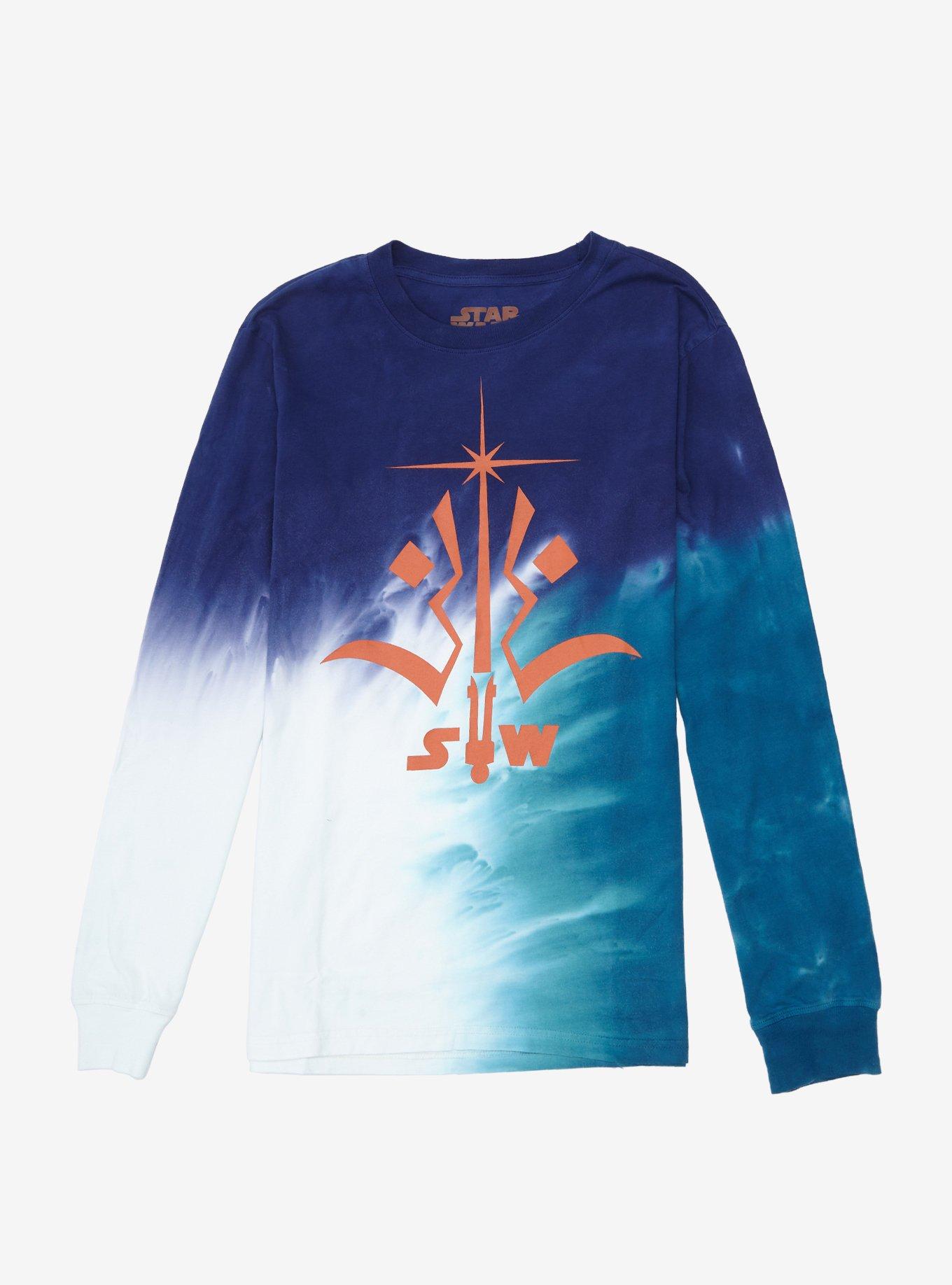 Our Universe Star Wars: The Clone Wars Ahsoka Tano Tie-Dye Long-Sleeve T-Shirt, MULTI, alternate
