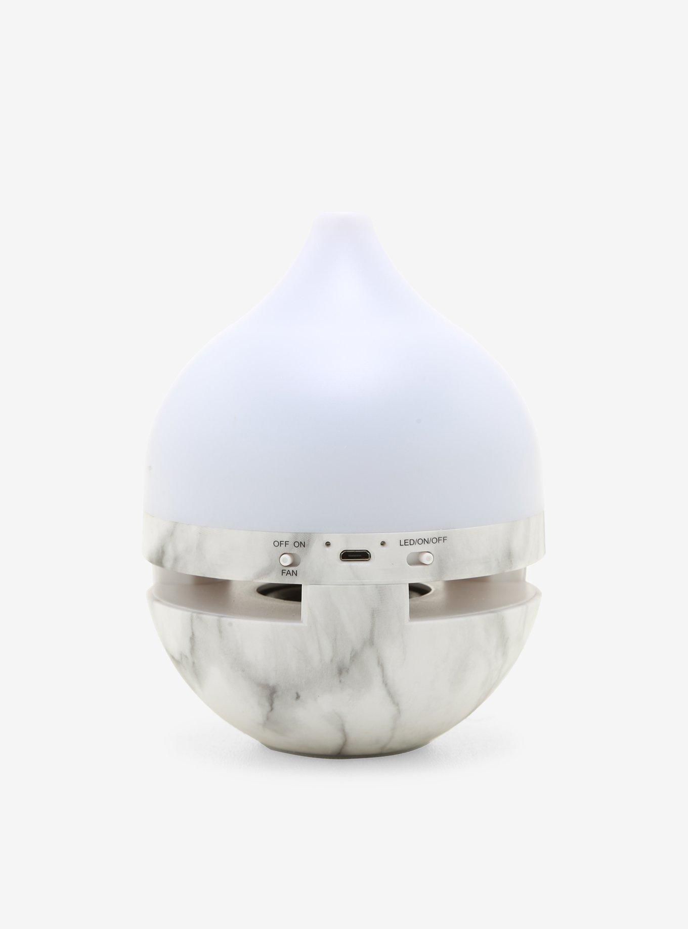 Sound Breeze Faux Marble Aroma Diffuser & Bluetooth Speaker, , alternate