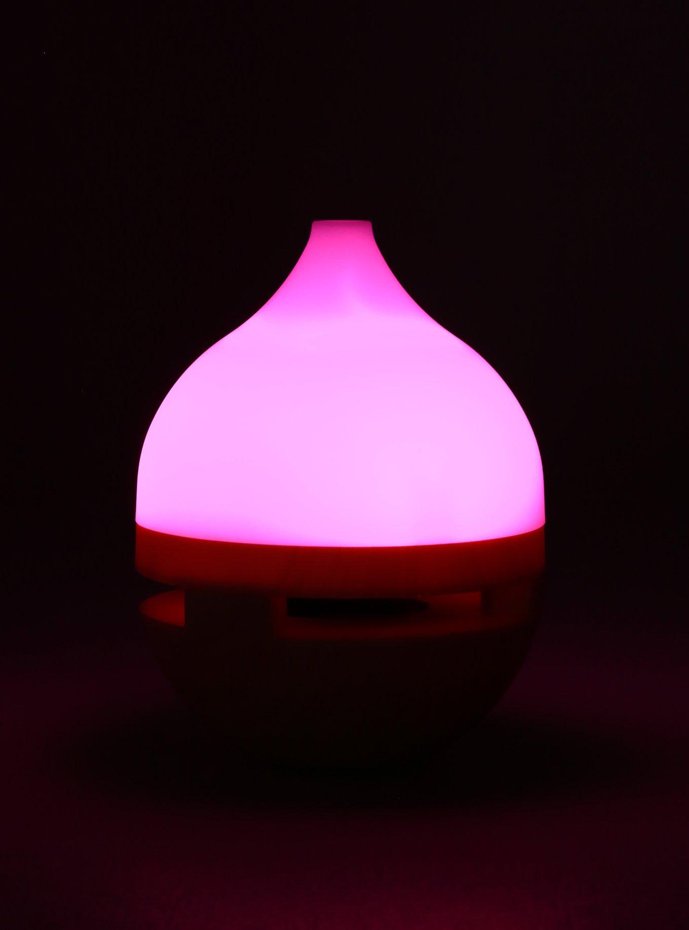 Sound Breeze Faux Wood Aroma Diffuser & Bluetooth Speaker, , alternate