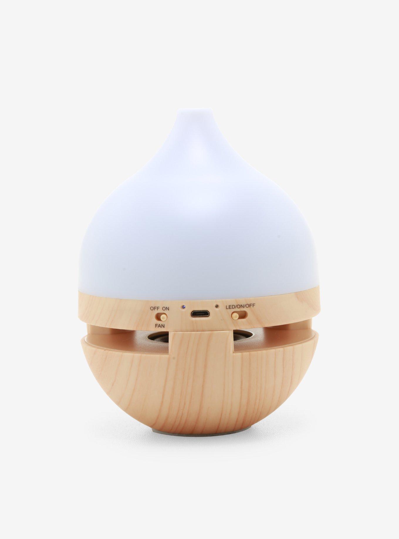 Sound Breeze Faux Wood Aroma Diffuser & Bluetooth Speaker, , alternate