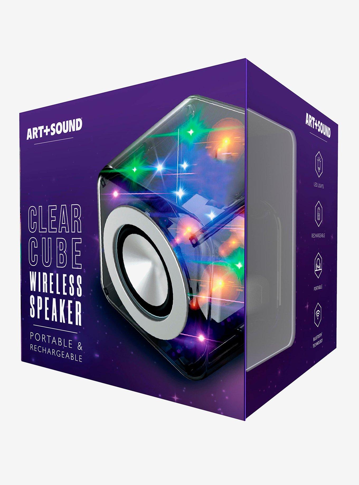 Clear Cube Wireless Speaker, , alternate