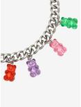 Rainbow Candy Bears Chain Choker, , alternate