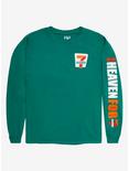7-Eleven Logo Long Sleeve T-Shirt - BoxLunch Exclusive, GREEN, alternate