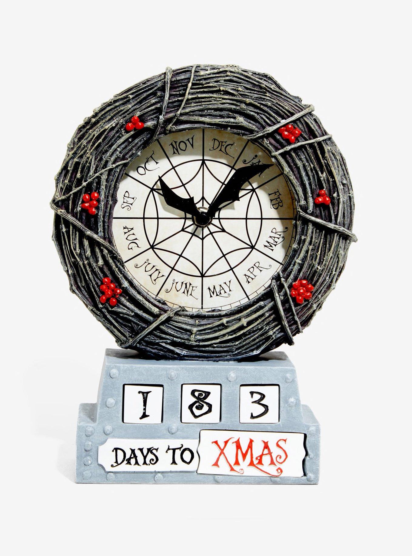 The Nightmare Before Christmas Countdown Table Clock Hot Topic Exclusive, , alternate