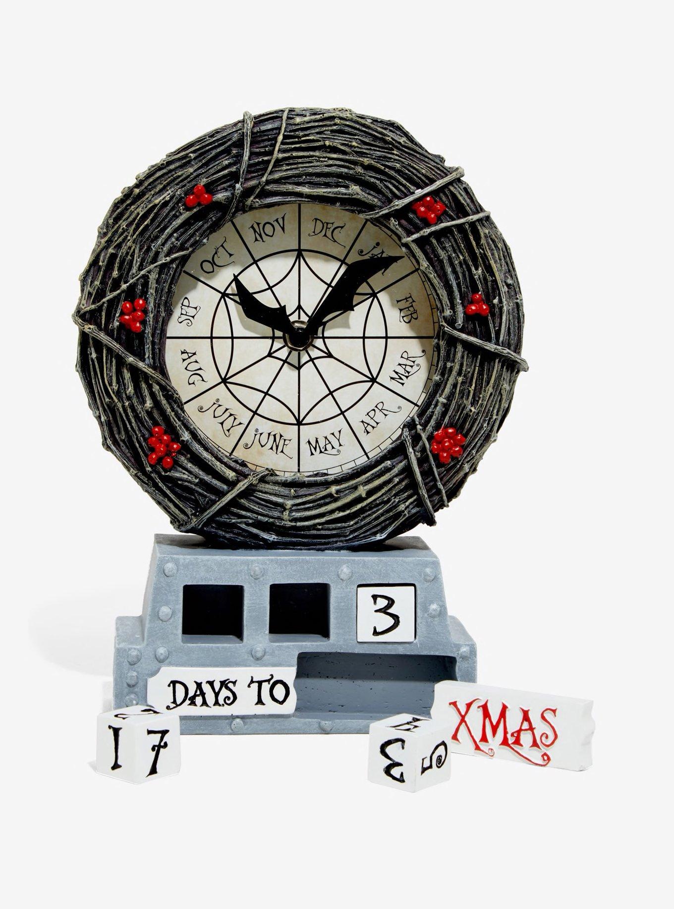 The Nightmare Before Christmas Countdown Table Clock Hot Topic Exclusive, , alternate