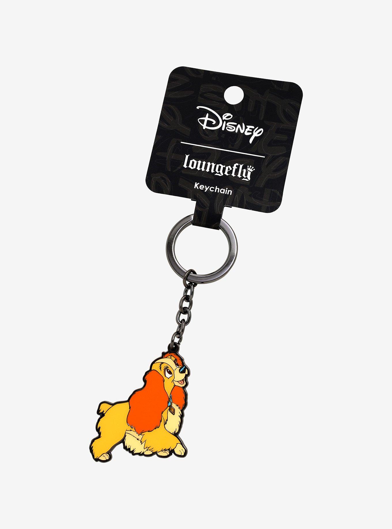 Loungefly Disney Lady And The Tramp Lady Key Chain, , alternate