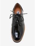 Black Patent Platform Oxford Shoes, BLACK, alternate