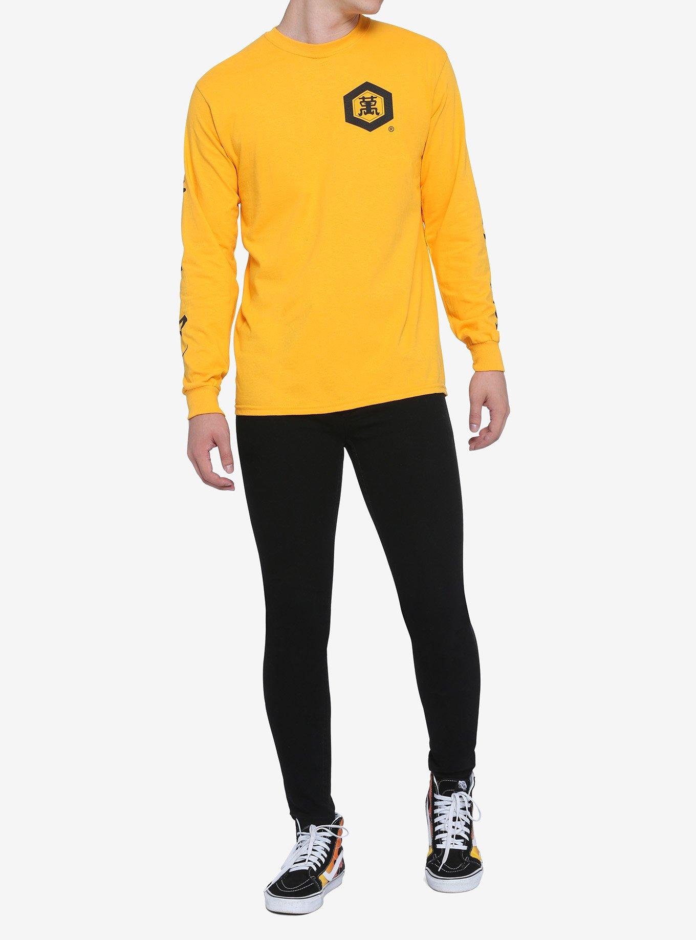 Kikkoman Soy Sauce Yellow Long-Sleeve T-Shirt, YELLOW, alternate