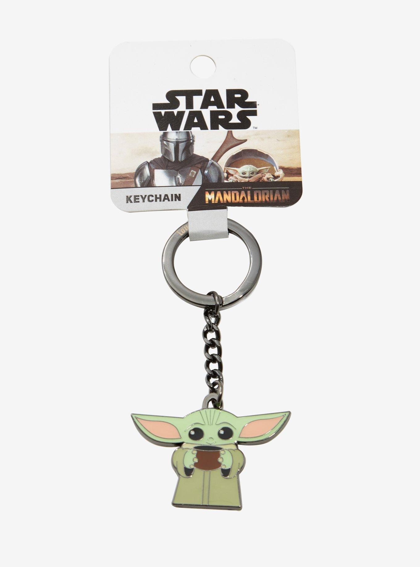 Loungefly Star Wars The Mandalorian The Child with Soup Keychain - BoxLunch Exclusive, , alternate