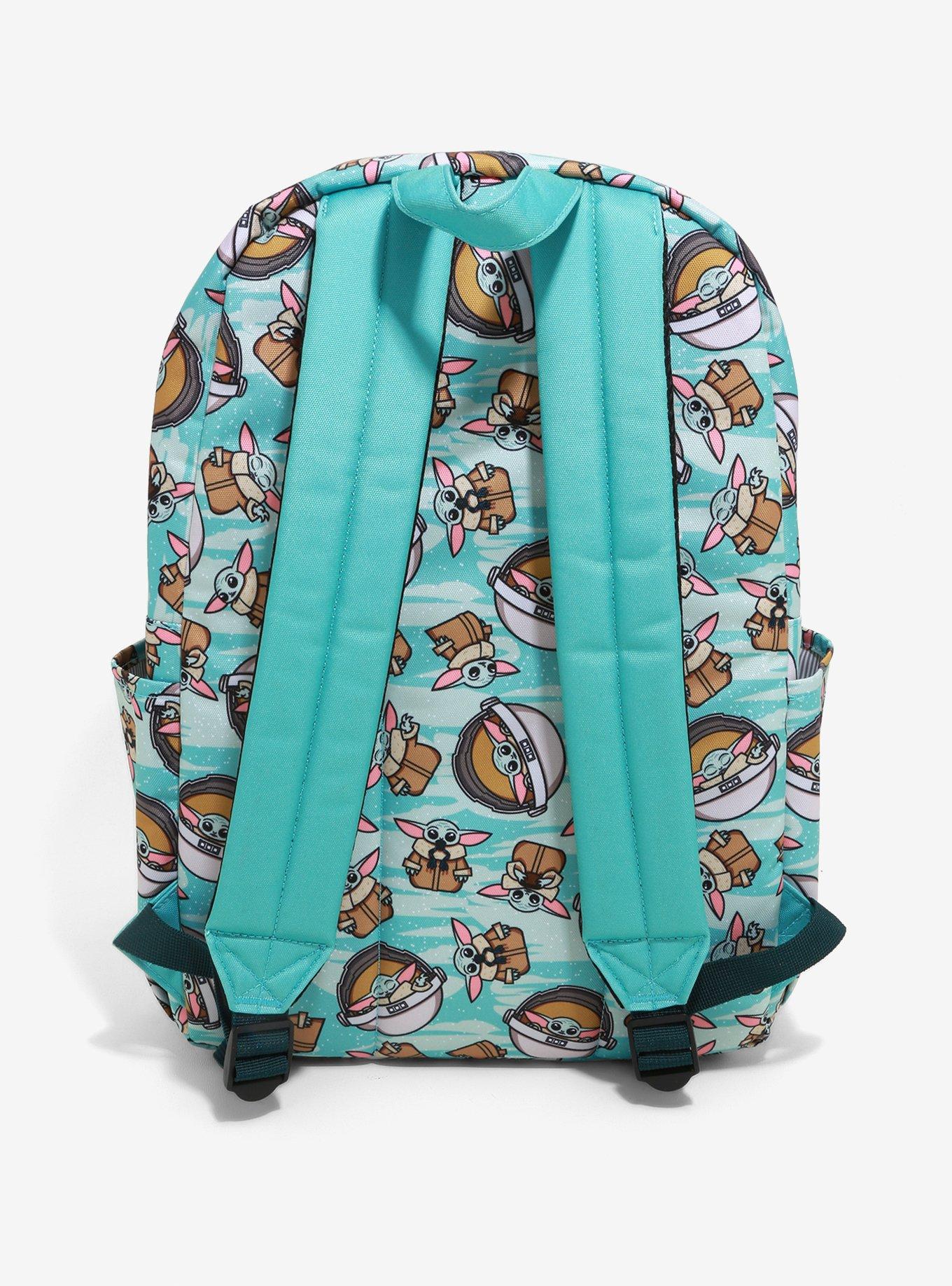 Loungefly Star Wars The Mandalorian The Child Allover Print Backpack, , alternate