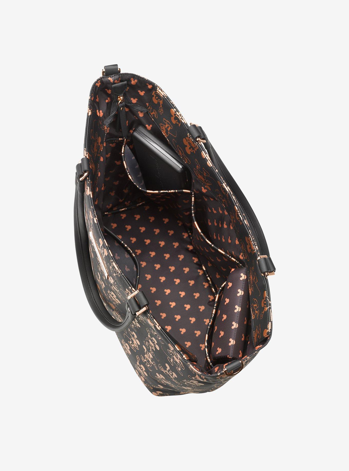 Petunia Pickle Bottom Disney Mickey Mouse Metallic Downtown Tote, , alternate