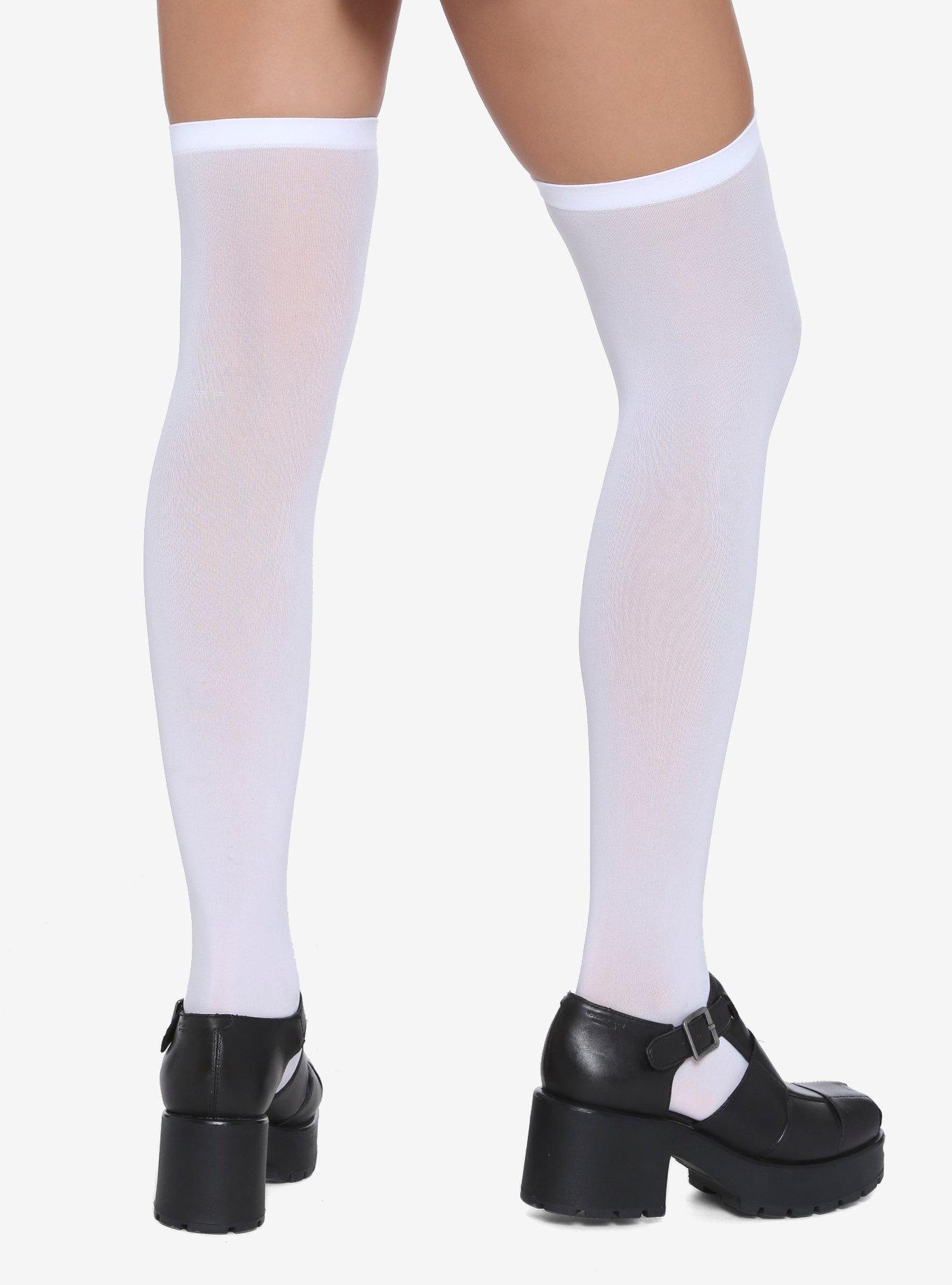 White Thigh Highs, , alternate