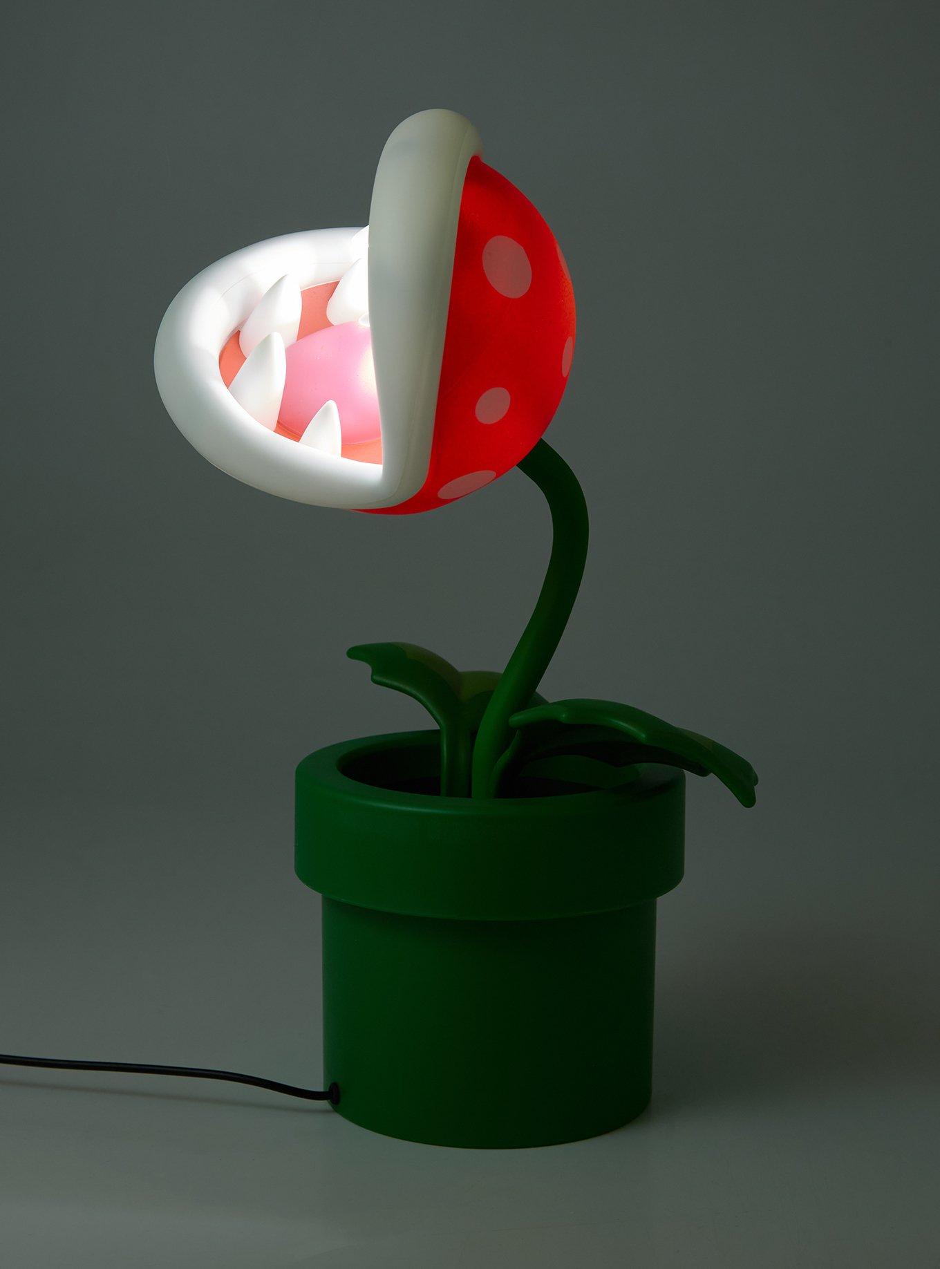 Nintendo Super Mario Bros. Piranha Plant Lamp, , alternate