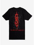 Slipknot Black & White Photo Girls T-Shirt Hot Topic Exclusive, BLACK, alternate