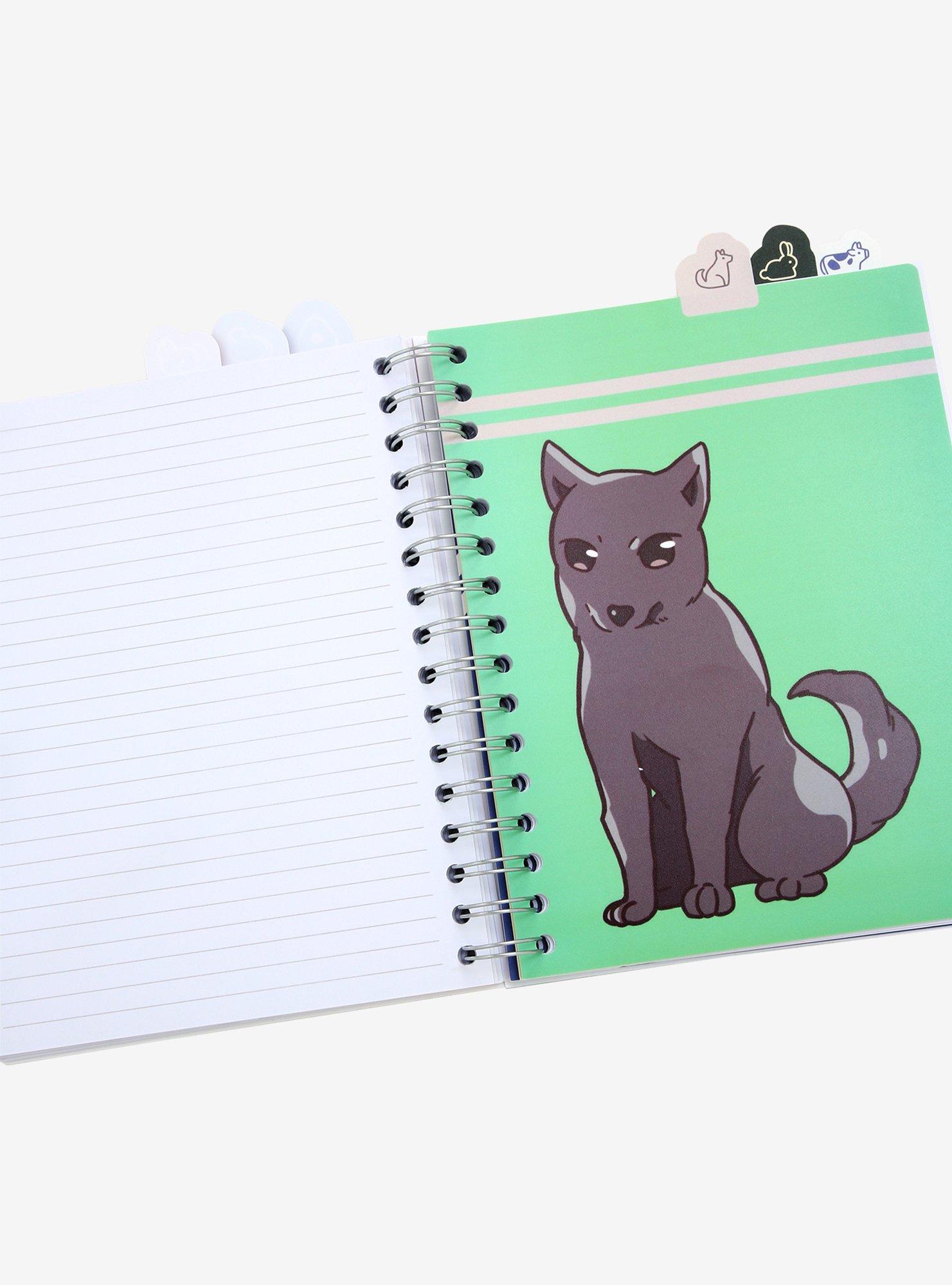 Fruits Basket Chibi characters Tabbed Journal, , alternate
