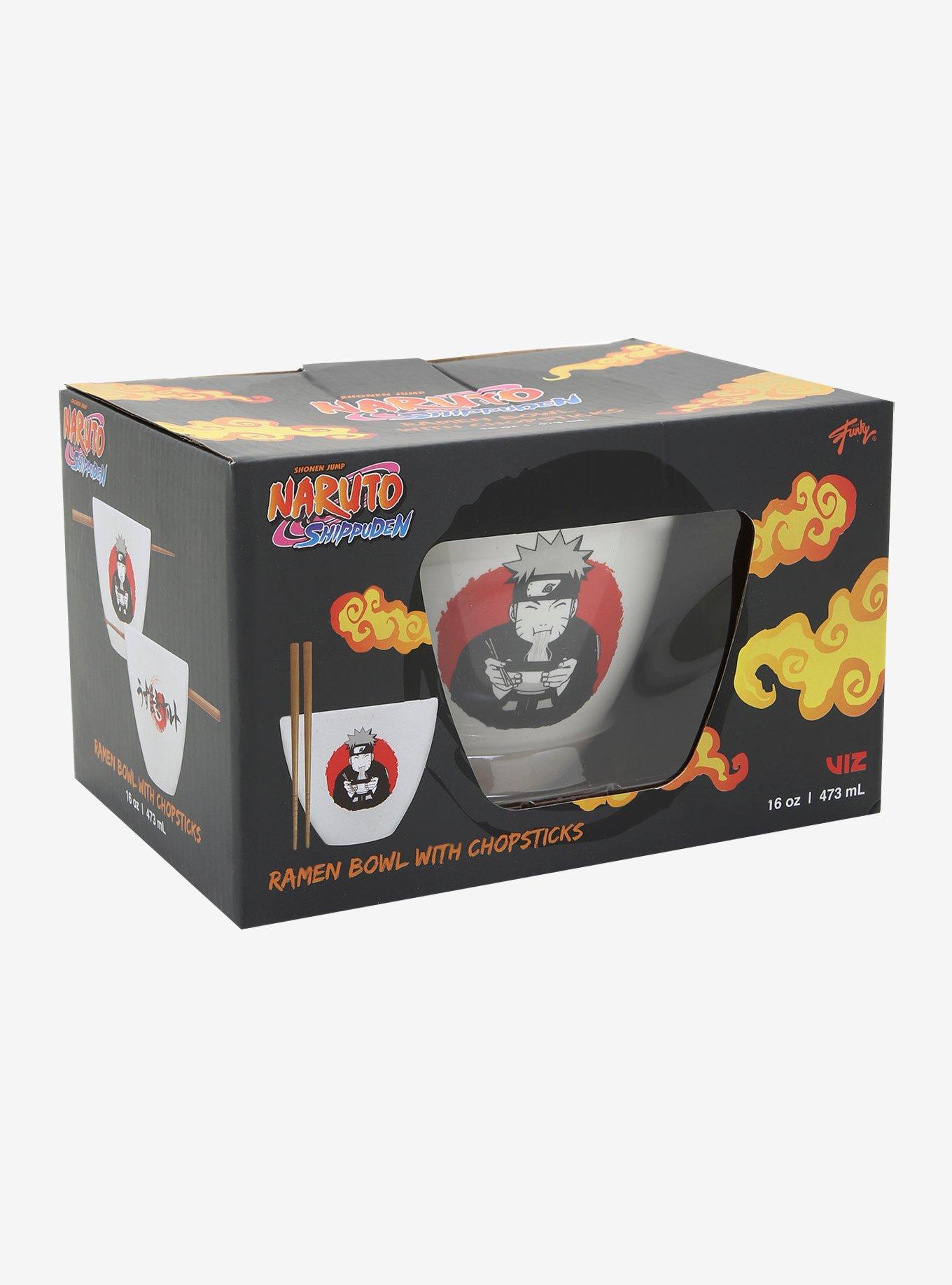 Naruto Shippuden Slurping Ramen Bowl with Chopsticks, , alternate