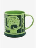 Rick and Morty Portraits Wax Resist Mug - BoxLunch Exclusive, , alternate
