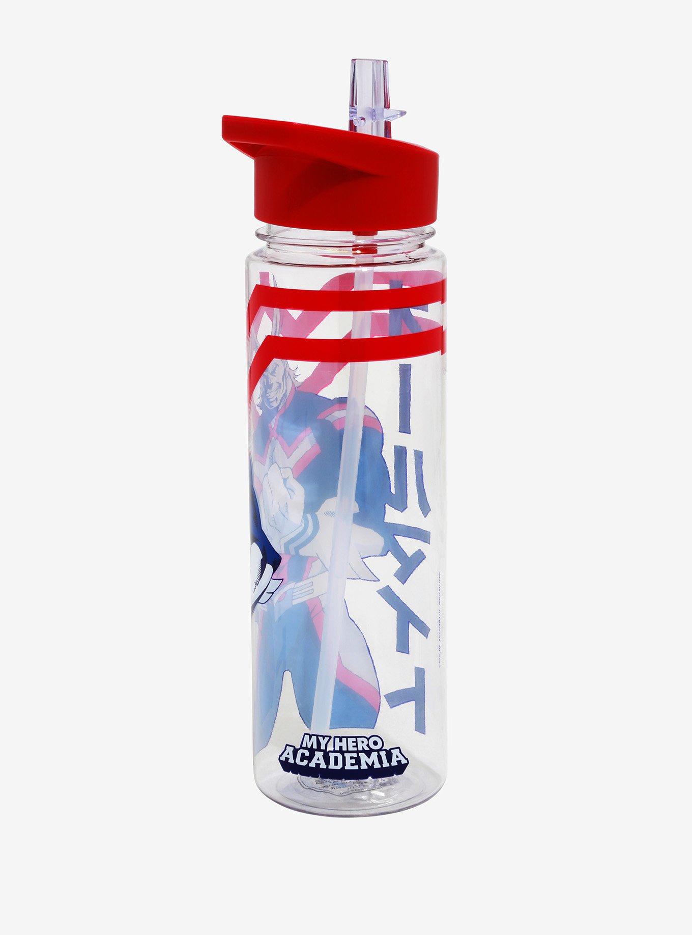 My Hero Academia All Might Katakana Water Bottle, , alternate