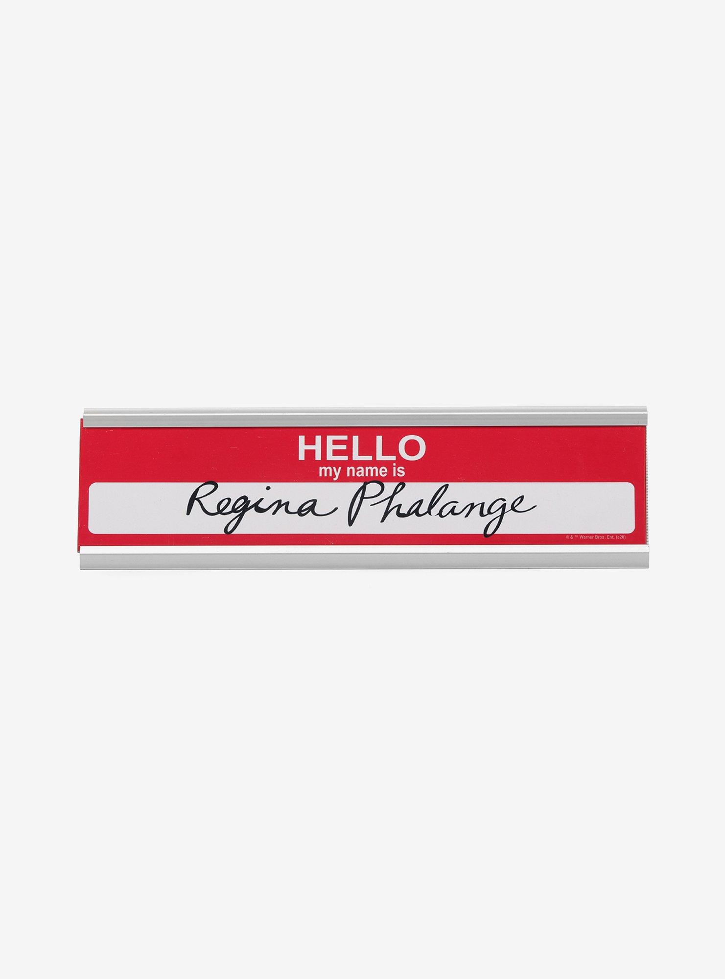 Friends Regina Phalange Desk Sign, , alternate