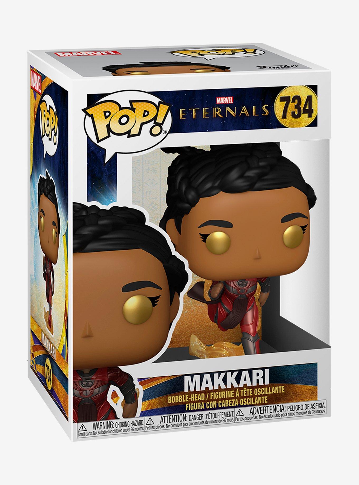 Funko Pop! Marvel Eternals Makkari Vinyl Bobble-Head, , alternate